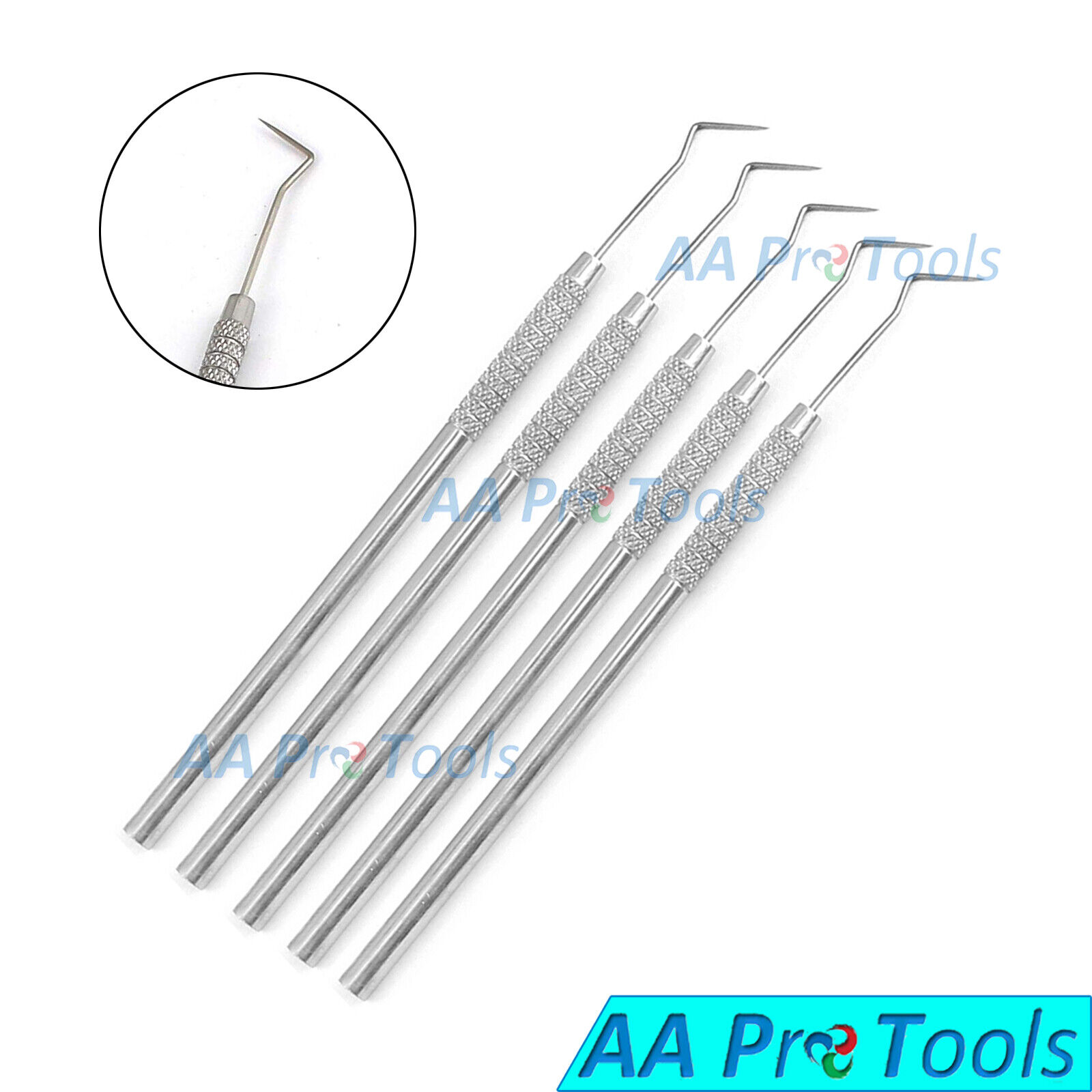 5-Pcs-Dental-Probe-Explorer-No-9-Single-Ended-Dental-Instruments-254469564725