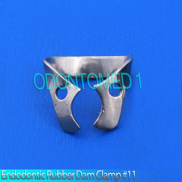 6 Endodontic Rubber Dam Clamp # 11 Dental Instruments