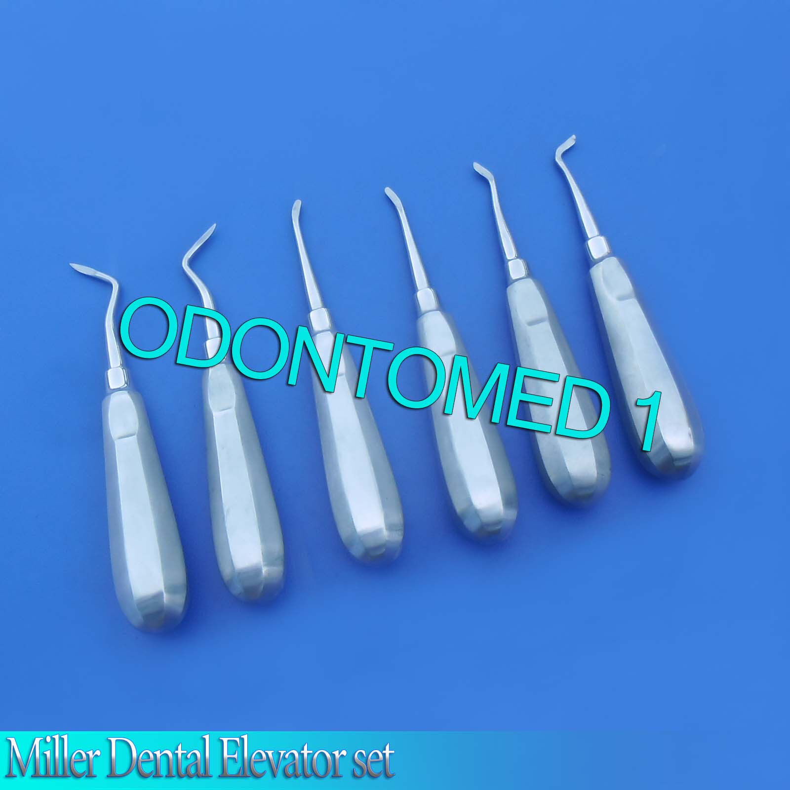 6-Miller-Dental-Tooth-Extracting-East-West-Elevator-Right-Left-Rounded-Blade-111372577045