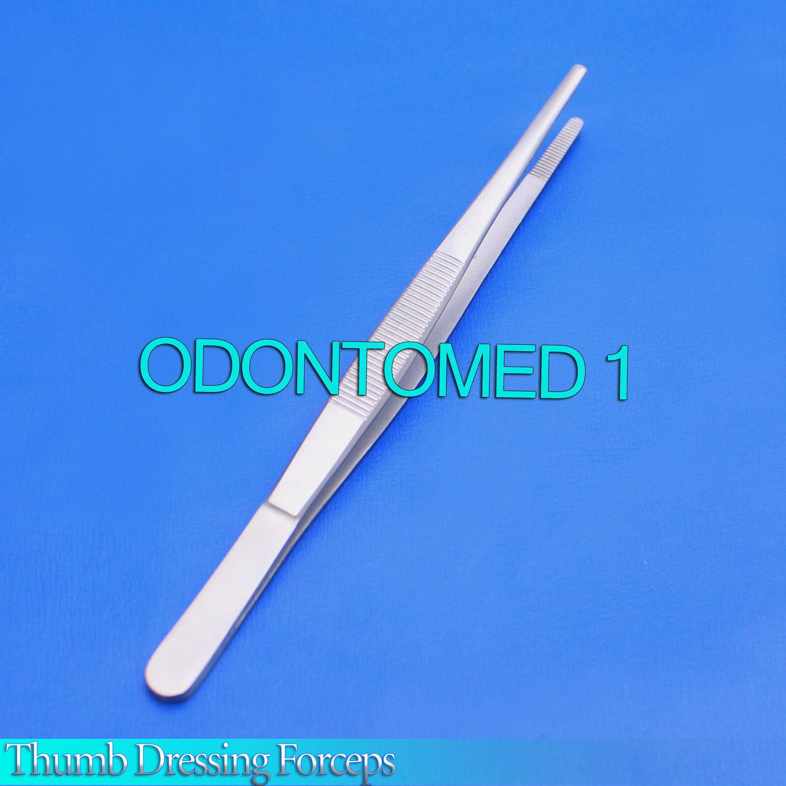 6-THUMB-DRESSING-FORCEPS-12-TWEEZERS-SERRATED-120942701625