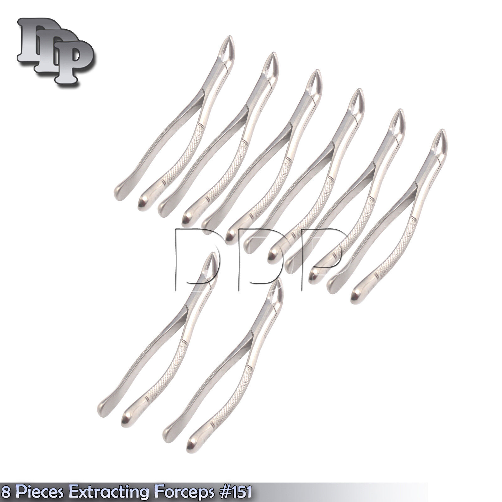 8-Pieces-Of-Dental-Tooth-Extracting-Forceps-151-instuments-121192276615