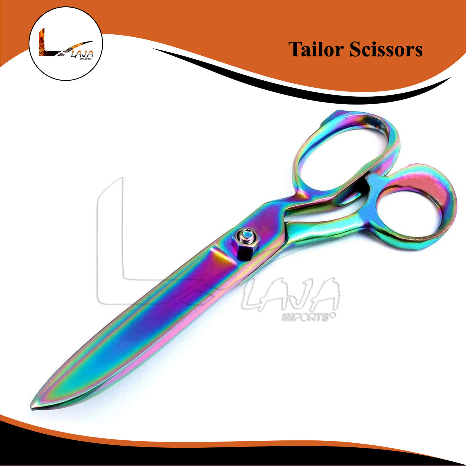 8-Rainbow-Tailor-Scissors-Textile-Fabric-Taylor-Cutting-Sewing-Dressmaking-275582614885