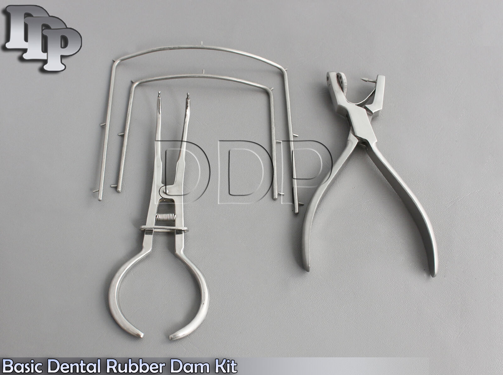 Basic-Dental-Rubber-Dam-AinsworthPliers-Stoke-Clamp-Forceps-Frames-New-DN-2131-121974408795