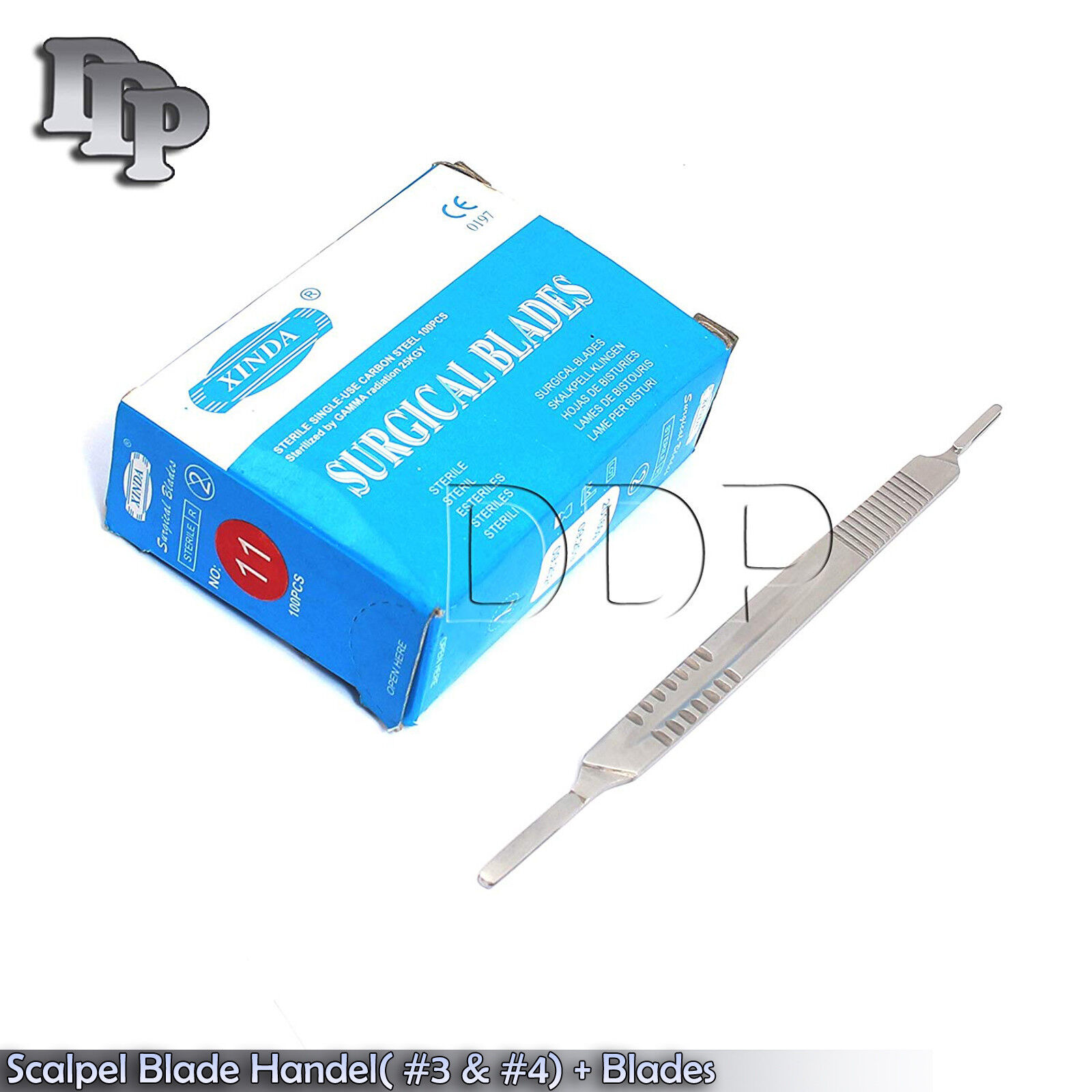 Brand-New-Scalpel-Blade-Handel-3-4-10-surgical-sterile-blades-20-11-132855395785
