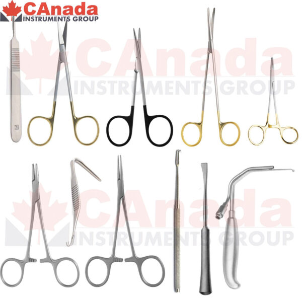 Chin Augmentation Instruments Set