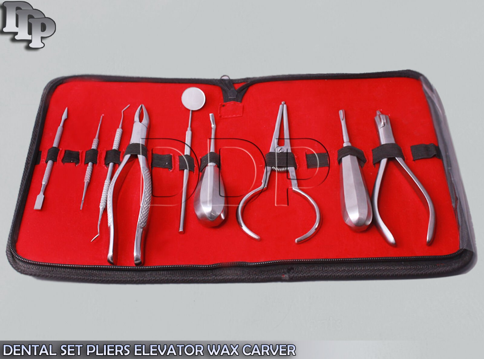 DENTAL-SET-PLIERS-ELEVATOR-WAX-CARVER-EXTRACTION-FORCEPS-DN-328-131538559065