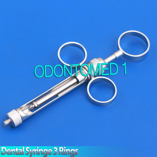 Dental Aspirating Syringe 2.2 ML Dental Surgical Instrument Stainless Steel
