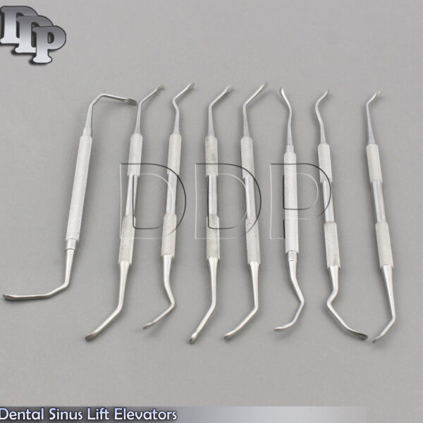 Dental Sinus Lift Elevators Surgical Implant Periosteal Oral Surgery Curettes