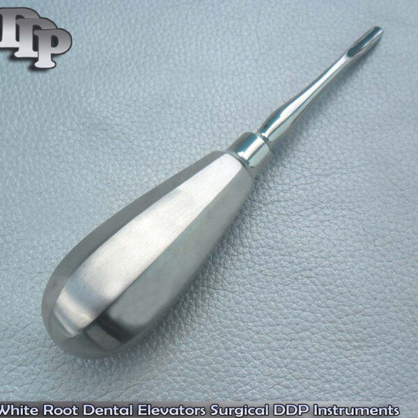 Dental White Root Elevators Surgical Instruments