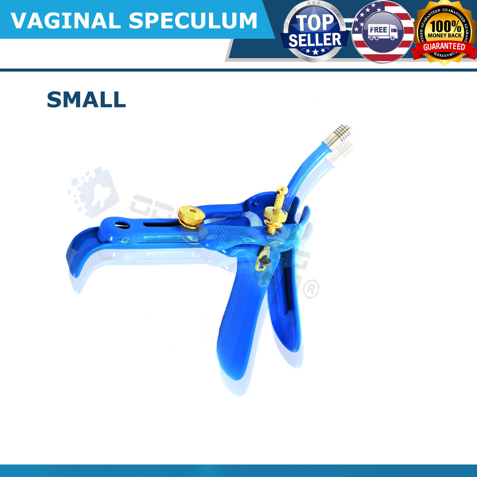 LLETZ-LEEP-Graves-Vaginal-Speculum-Gynecology-SurgicaL-SMALL-Blue-Coated-10-PCS-125631289435-2