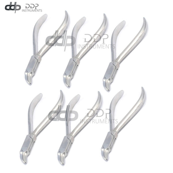 Lot Of 6 Pcs Gordon Contouring Plier Dental Orthodontics Surgical Instruments