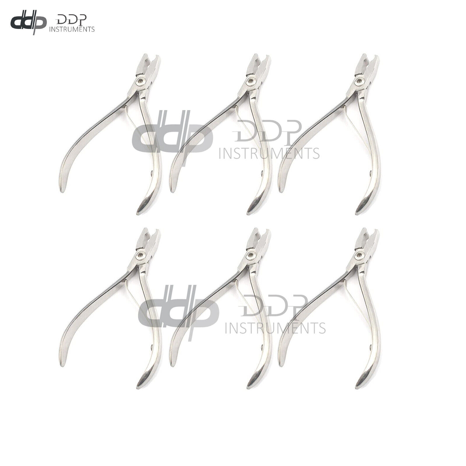 Lot-of-6-Pcs-Dela-Rosa-Contouring-Pliers-Stainless-Steel-Orthodontic-Dental-Inst-125156819285