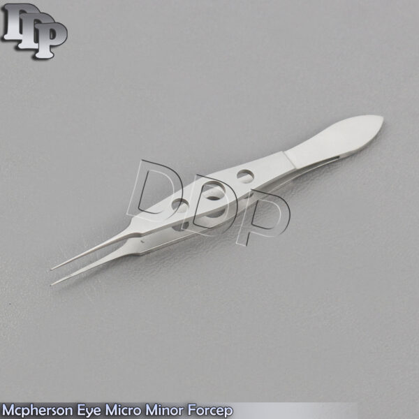 MCPHERSON EYE MICRO MINOR SURGERY TISSUE FORCEP 1X2TEETH OPHTHALMIC 0.4MM