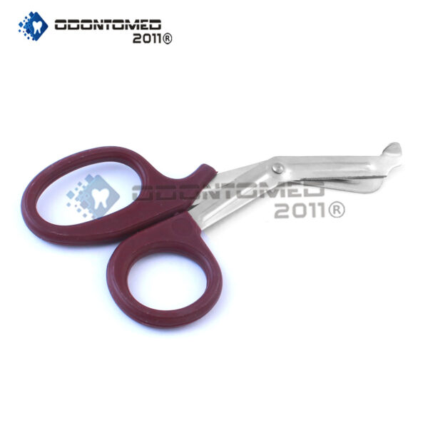 Maroon Emt Utility Paramedic Bandage Shears Scissors Ems 5.5" Medical