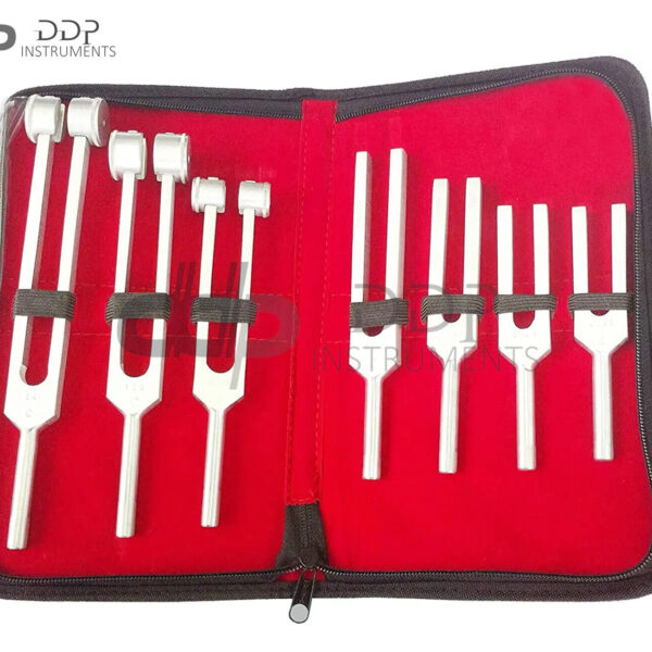 Medical TUNNING SET TUNING FORK Diagnostic 7 Pcs SET ENT Quality Aliminium