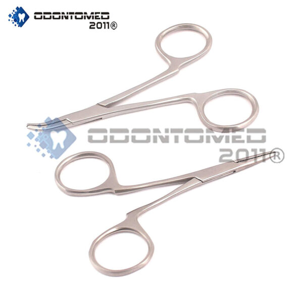 Mosquito Forceps (Str + Cvd ) 3.5" (Without Ratchet) Surgical Instrument DS-1587