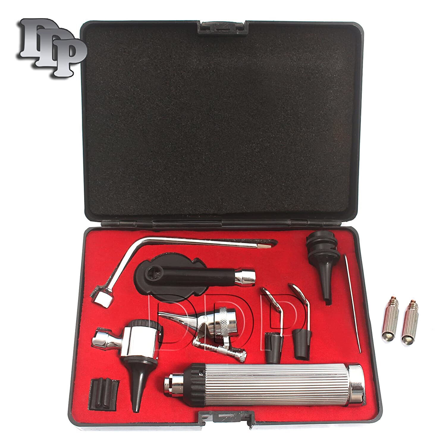 NEW-Professional-OPHTHALMOSCOPE-OTOSCOPE-Set-ENT-Surgical-Instruments3-BULB-125829338375