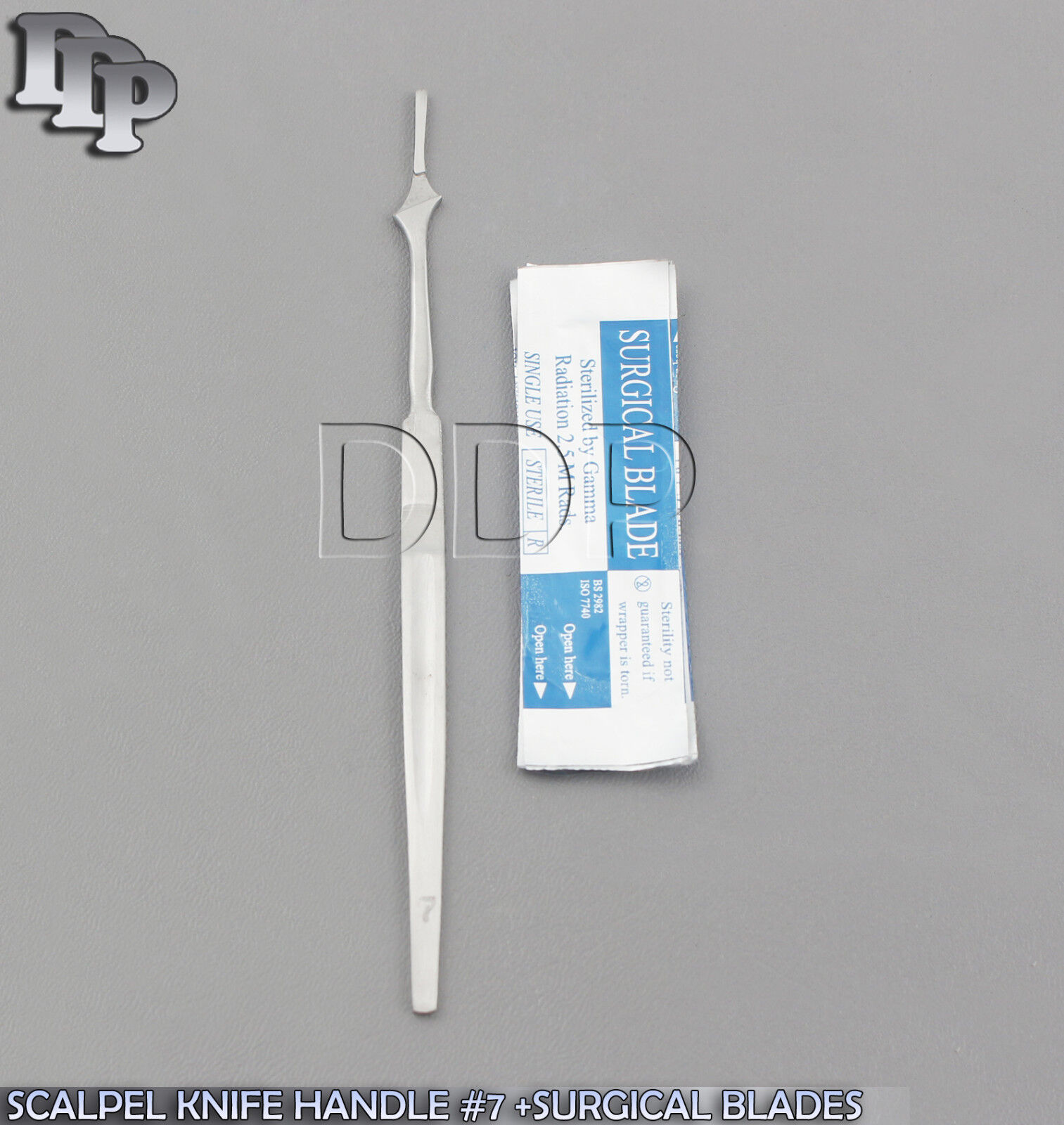 NEW-STAINLESS-STEEL-SCALPEL-KNIFE-HANDLE-7-20-SURGICAL-STERILE-BLADES-10-371778278755