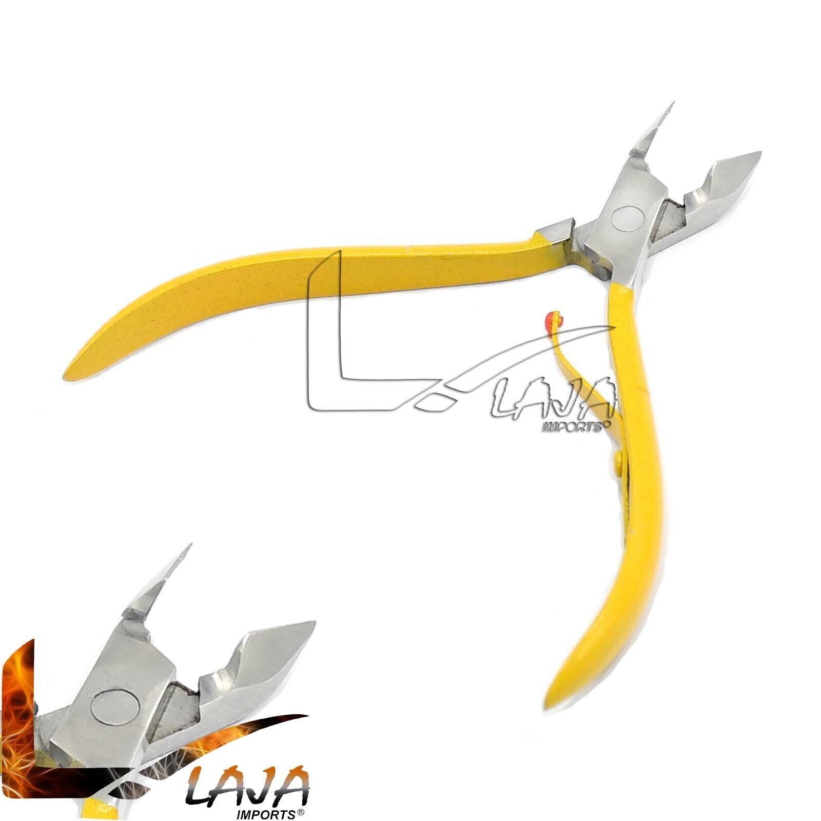 Nail-Art-Cuticle-Nipper-Cutter-Clipper-Manicure-Pedicure-Tools-Yellow-Color-273883231095-2