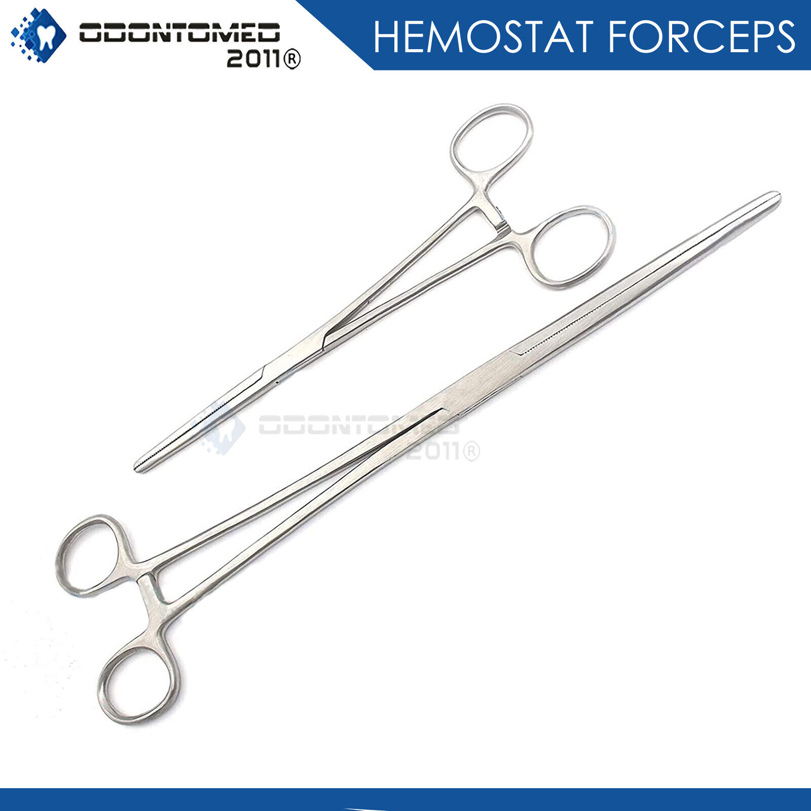 New-2pc-Fishing-Set-8-12-Straight-Hemostat-Forceps-Locking-Clamps-Stainless-132454578815