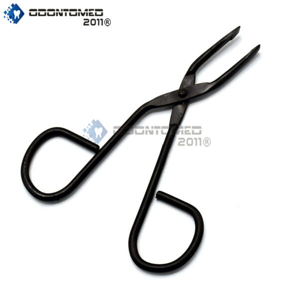 New Scissors slanted Tip Eyebrow Tweezers Clamp Clipper Stainless Removal Tool