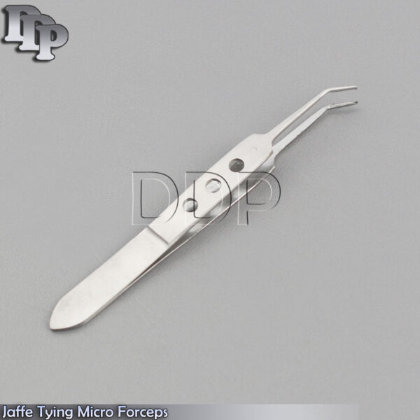 O R GRADE JAFFE TYING MICRO FORCEPS CURVED JAWS 4.5''