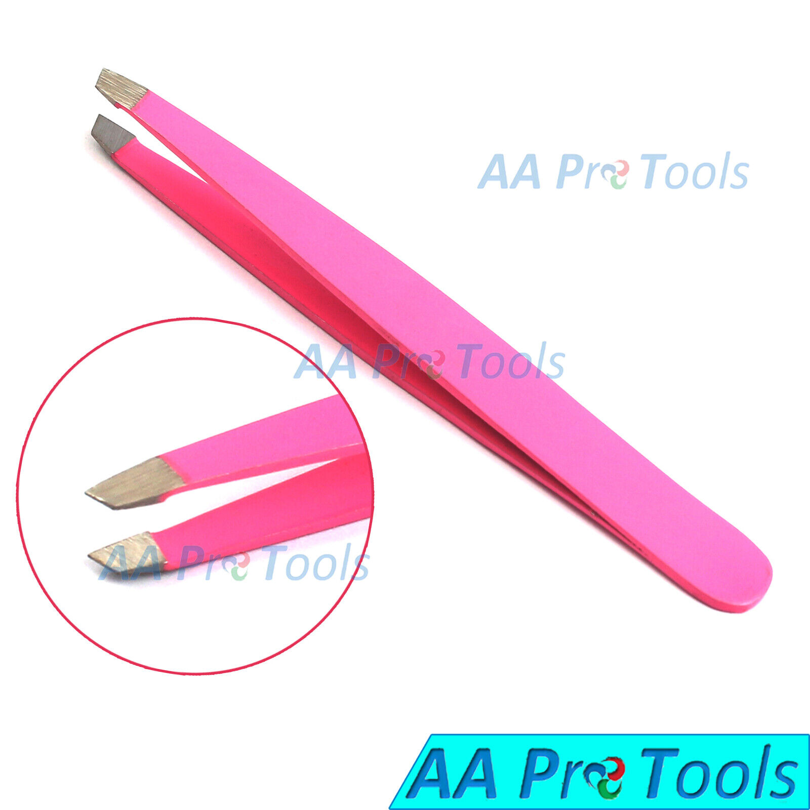Pink-Color-Professional-Mini-Eyebrow-Tweezers-Baby-Tweezers-Slanted-Tips-254281906965