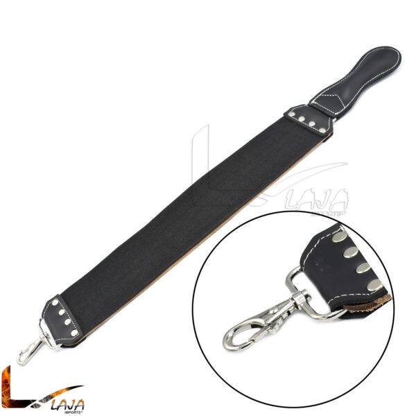 Real Straight Cut Large Leather Strop Belt 20" x 3" Throat Razor BLT-25
