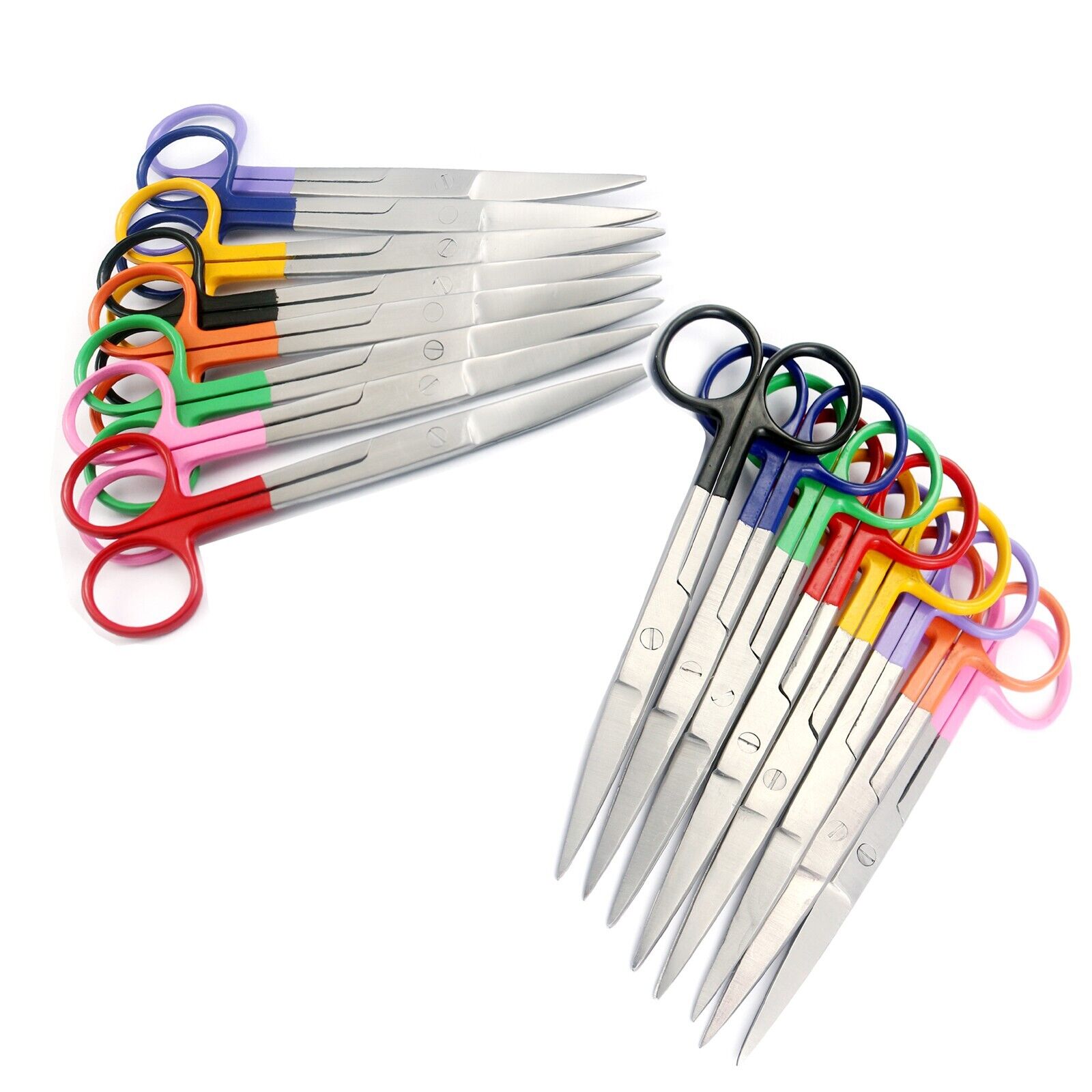 Set-Of-16-Pcs-Operating-Scissors-55-SHSH-Straight-Curved-Mix-Color-Handle-134514759705