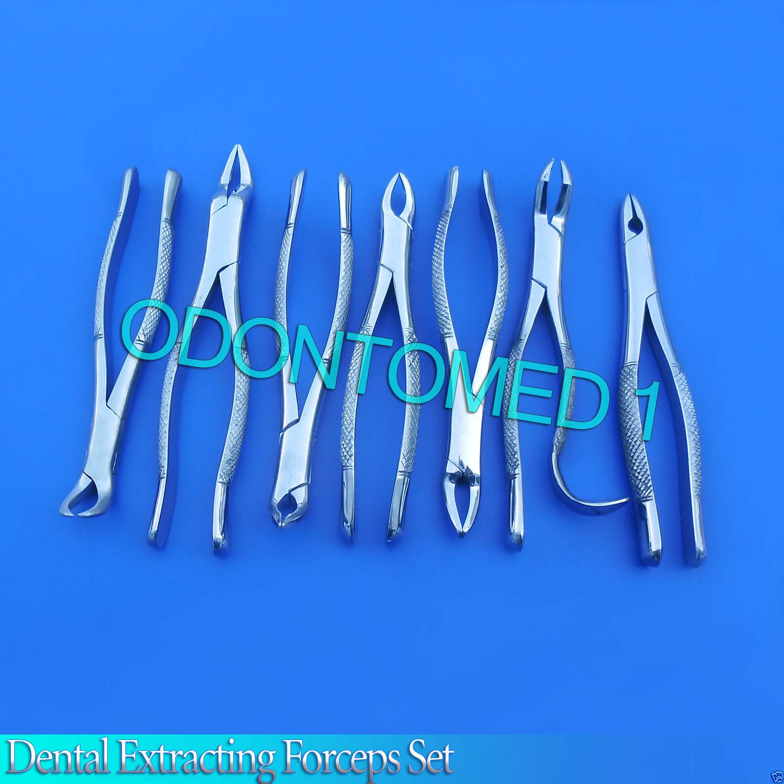 Set-Of-7-American-Pattern-Dental-Tooth-Surgery-Extracting-Extraction-Forcep-Set-111333186315