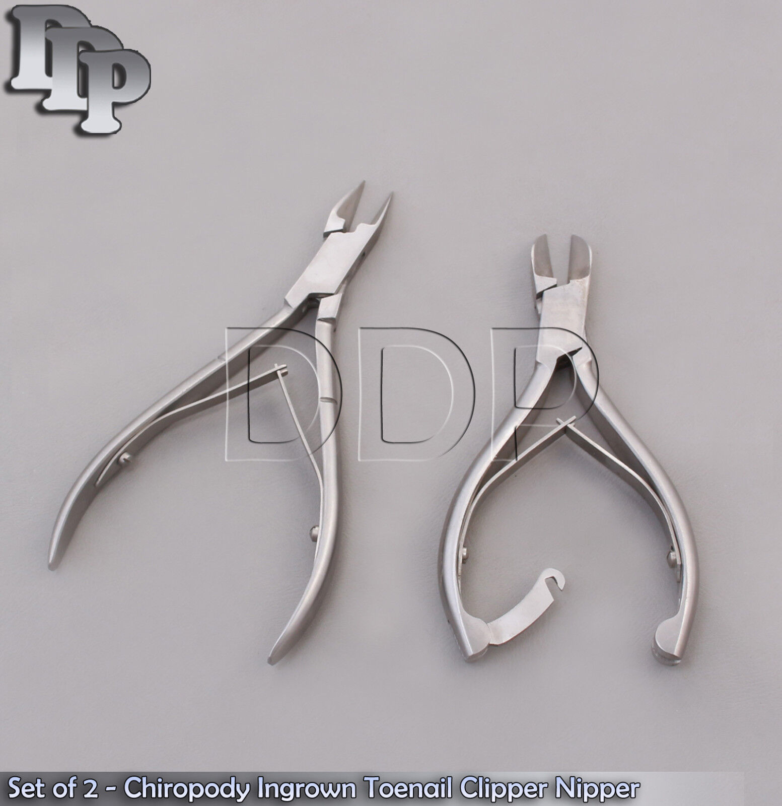 Set-of-2-Chiropody-Ingrown-Toenail-Clipper-Nipper-Podiatry-Podiatrist-Kit-371339556975