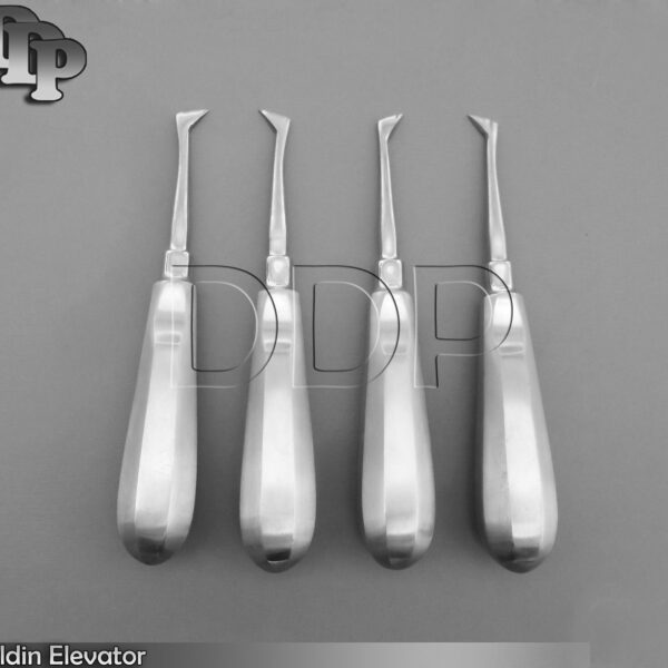 Set of 4 Seldin 1L+1R+4L+4R DENTAL ROOT ELEVATORS Surgical DN-354