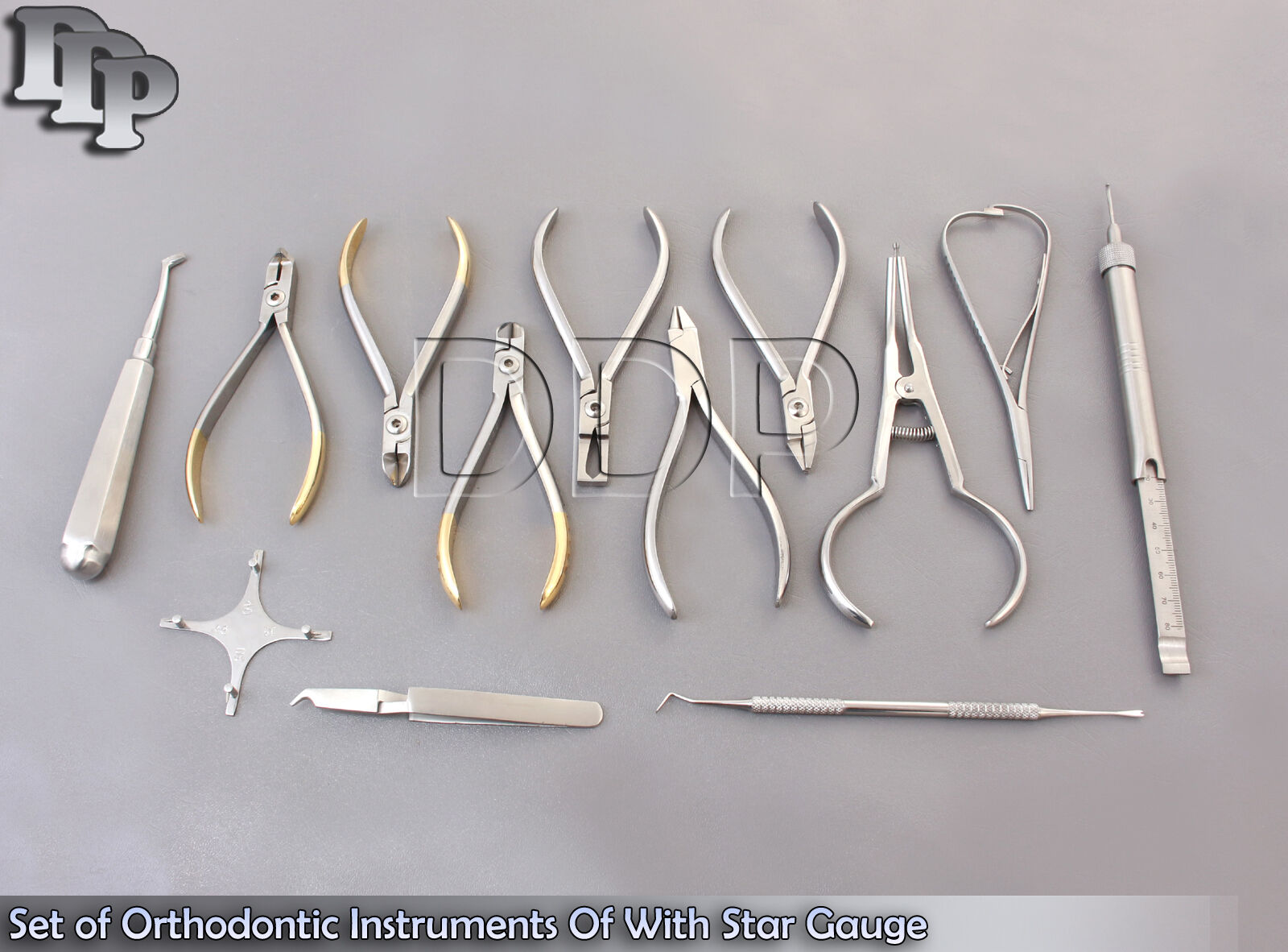 Set-of-Orthodontic-Instruments-Of-13-Pieces-Stainless-With-Star-Gauge-DN-491-121852278555
