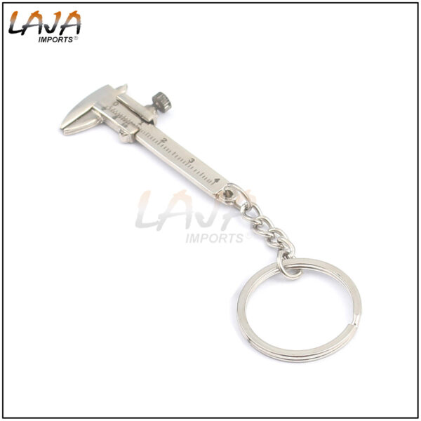 Special Novelty Simulation Movable Vernier Caliper Key-Ring Gift Car Accessories