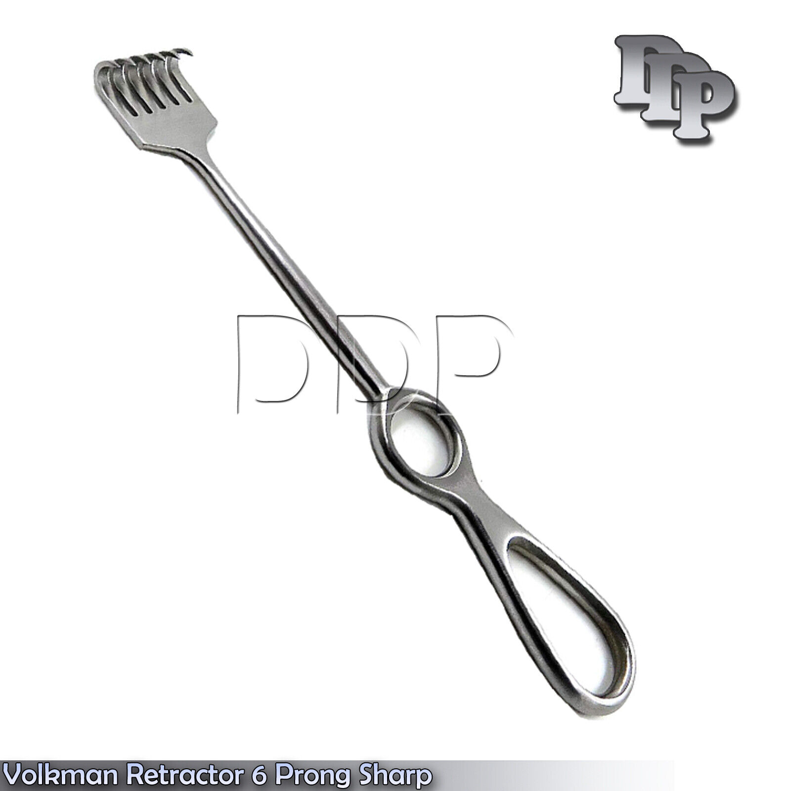 Surgical-Volkman-Retractor-85-Sharp-SIX-Prongs-Stainless-Steel-New-Instruments-122806681205