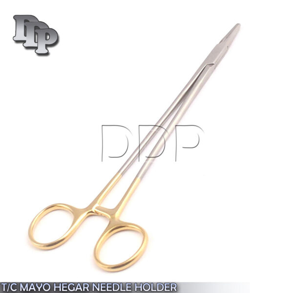 T/C O.R GRADE MAYO HEGAR NEEDLE HOLDER 8" SERRATED