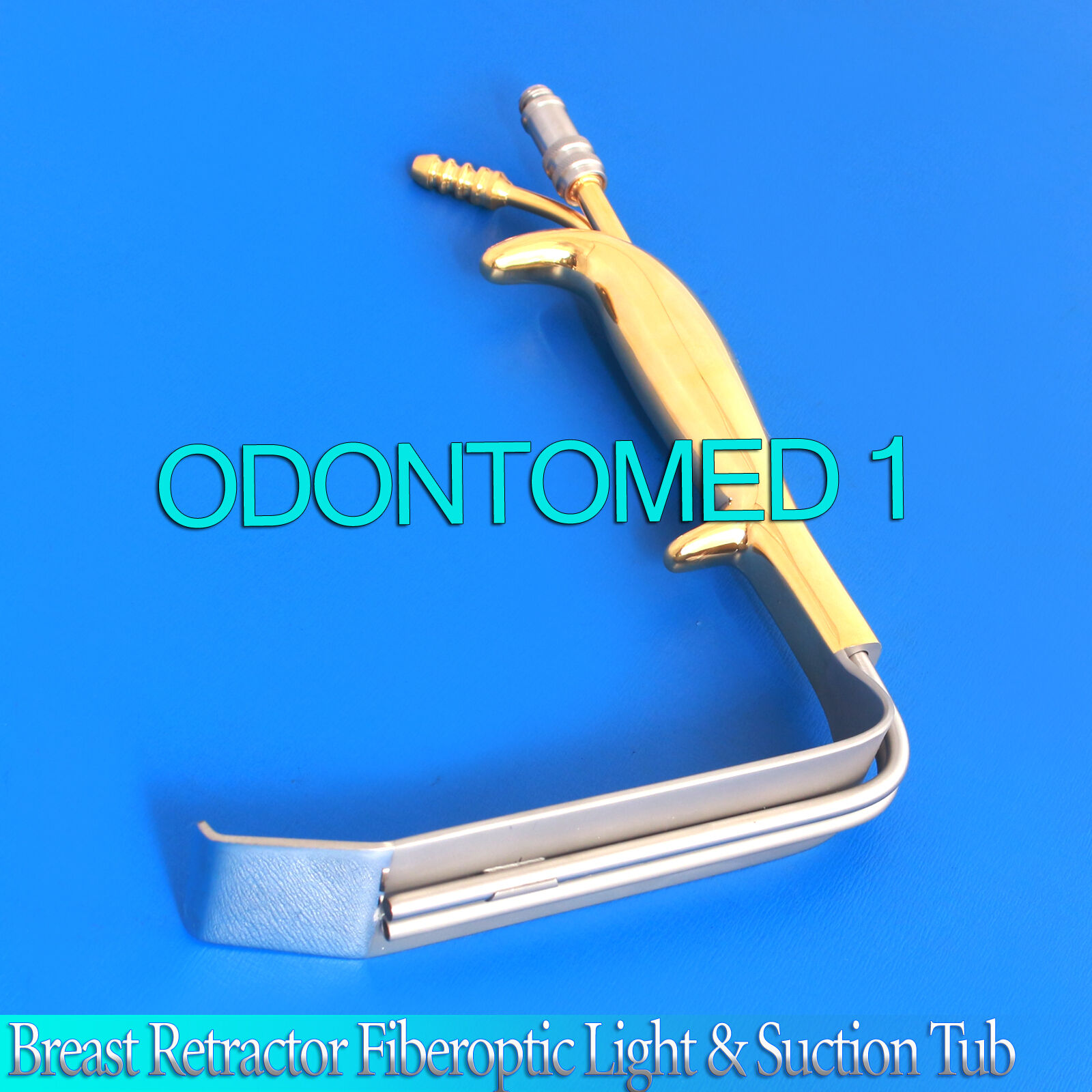 Tebbetts-Style-Endo-Breast-Retractor-80mm-x16mm-Fiberoptic-Suction-Tube-BST-011-131858207485