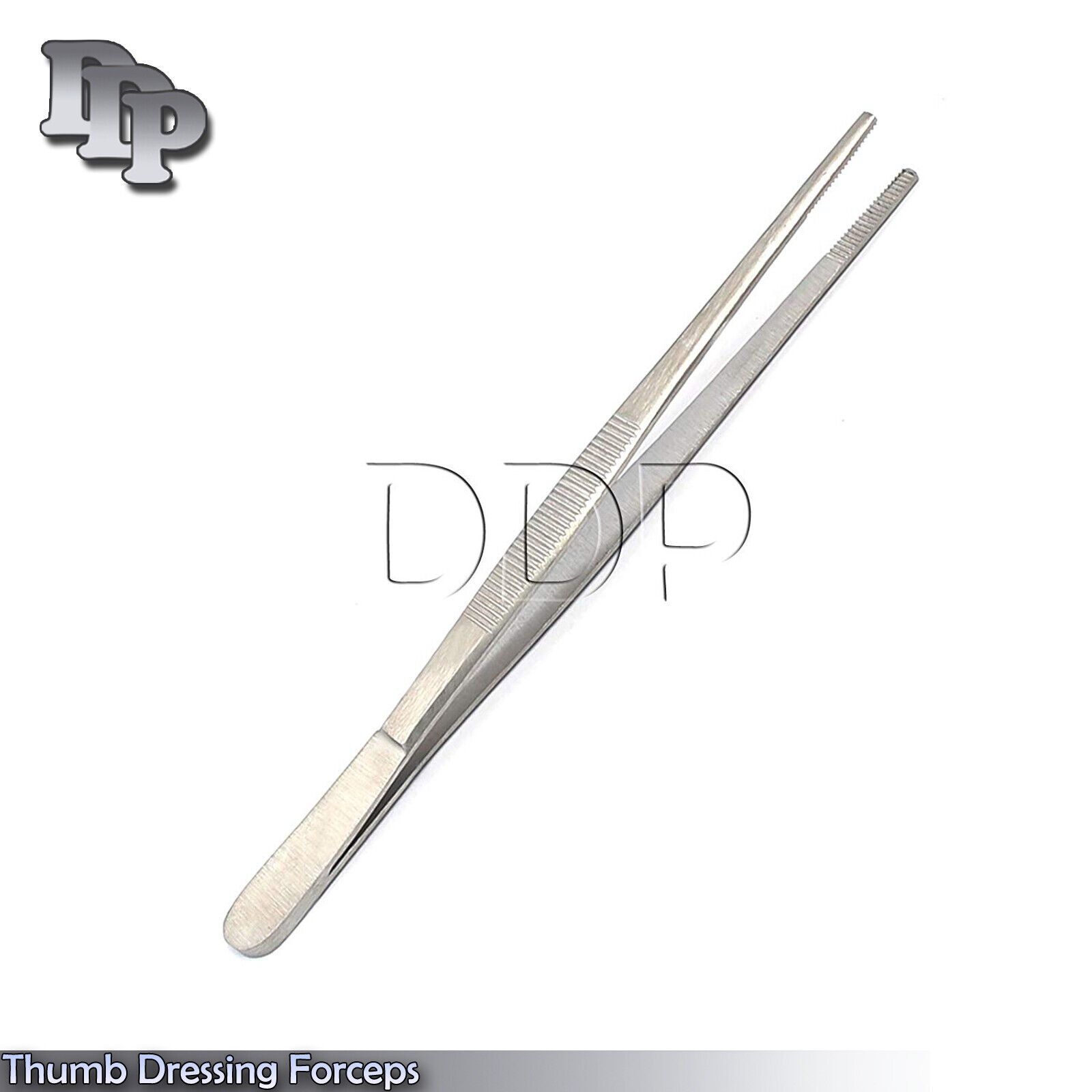 Thumb-Dressing-Forceps-6-Serrated-SURGICAL-VETERINARY-INSTRUMENTS-ECONOMY-121214961055