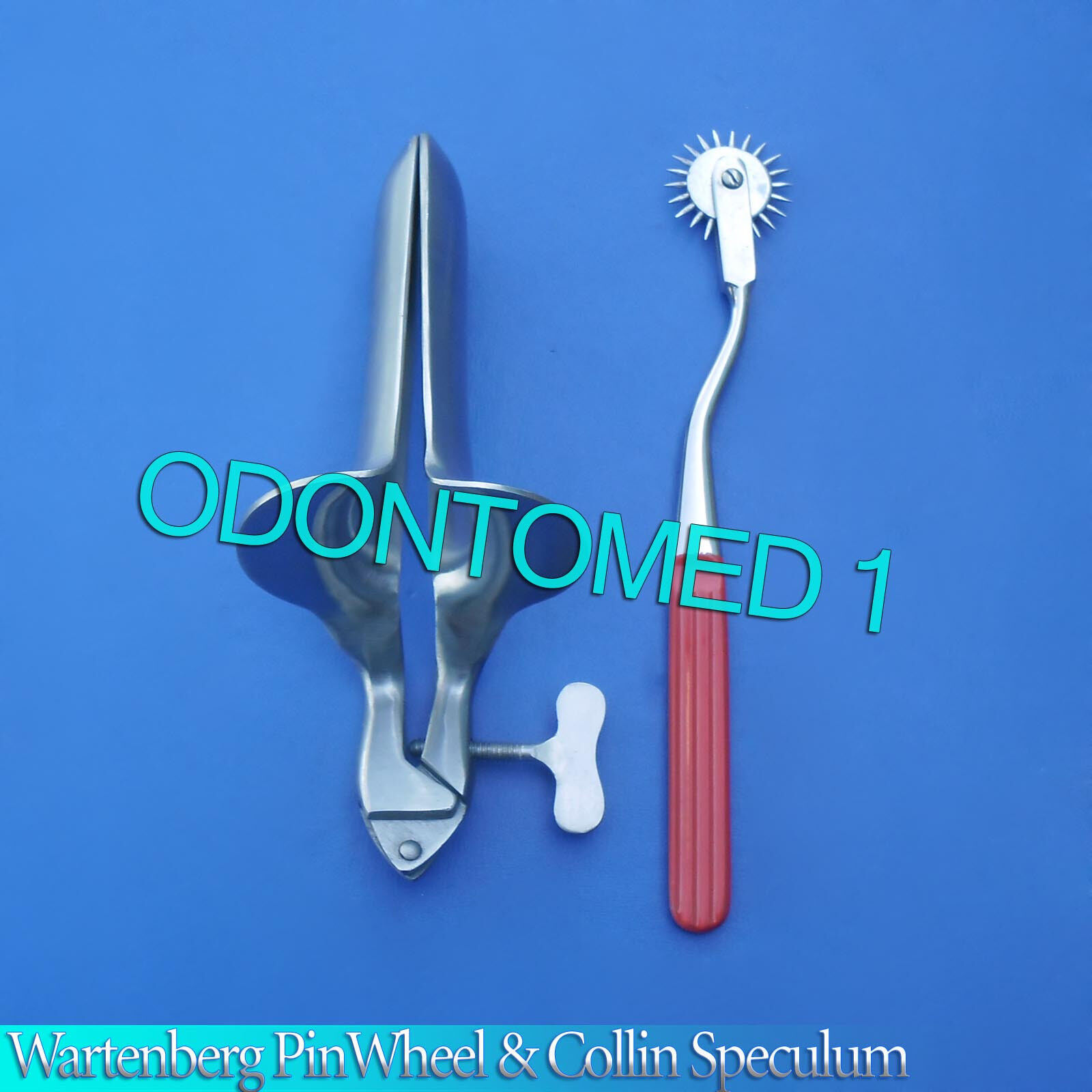 Wartenberg-Pin-Wheel-Red-Color-Collin-Vaginal-Speculum-Large-121227535575