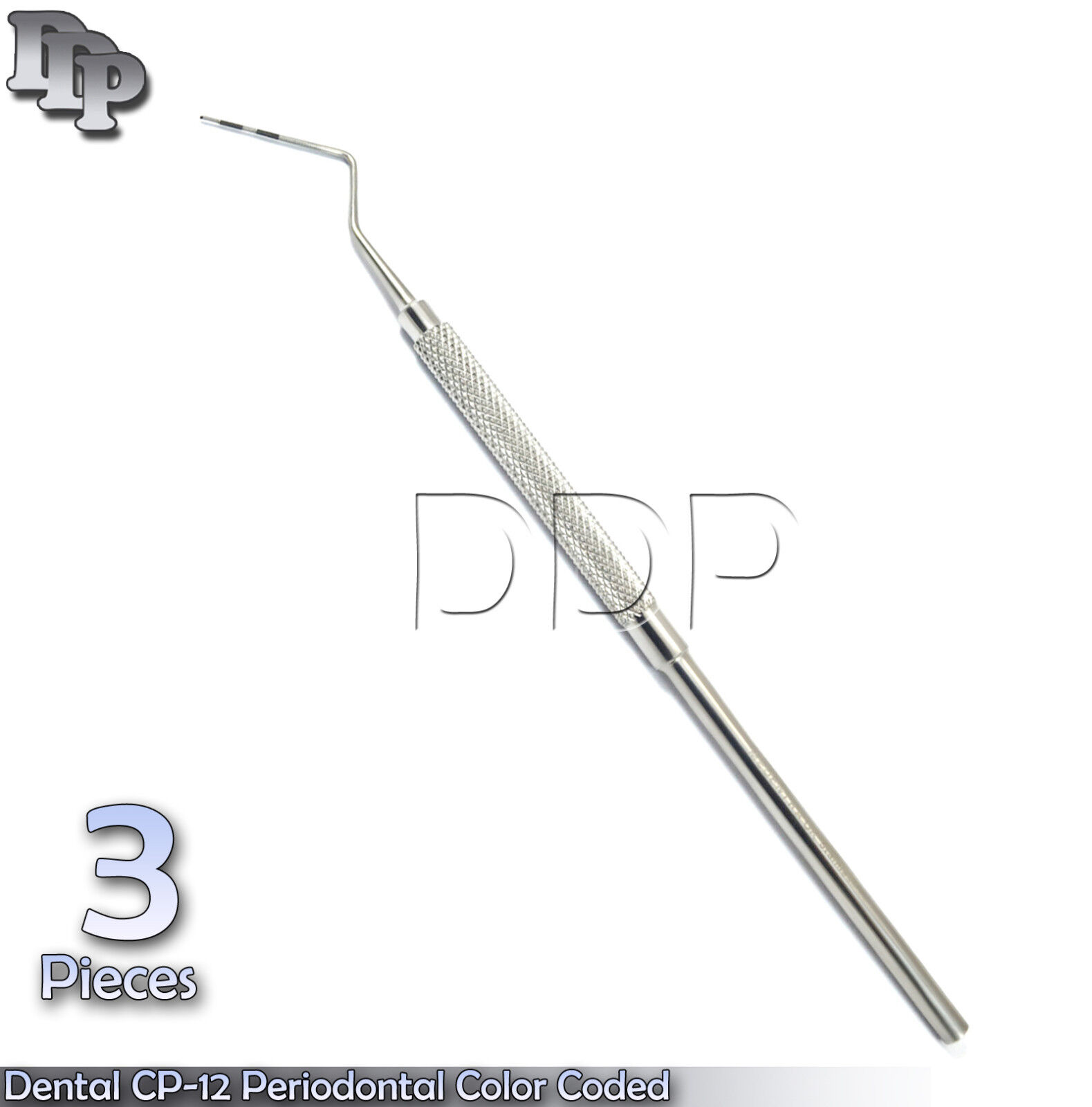 X3-Dental-CP12-Color-Coded-Probe-Periodontal-William-Marking-Depth-Measurment-372165497575