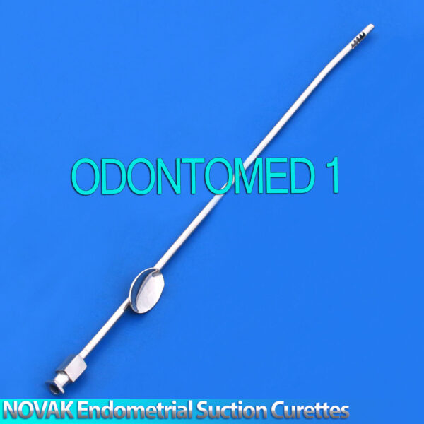 10 Pcs NOVAK 3mm Suction Curettes 9.2" Gynecology Surgical Set