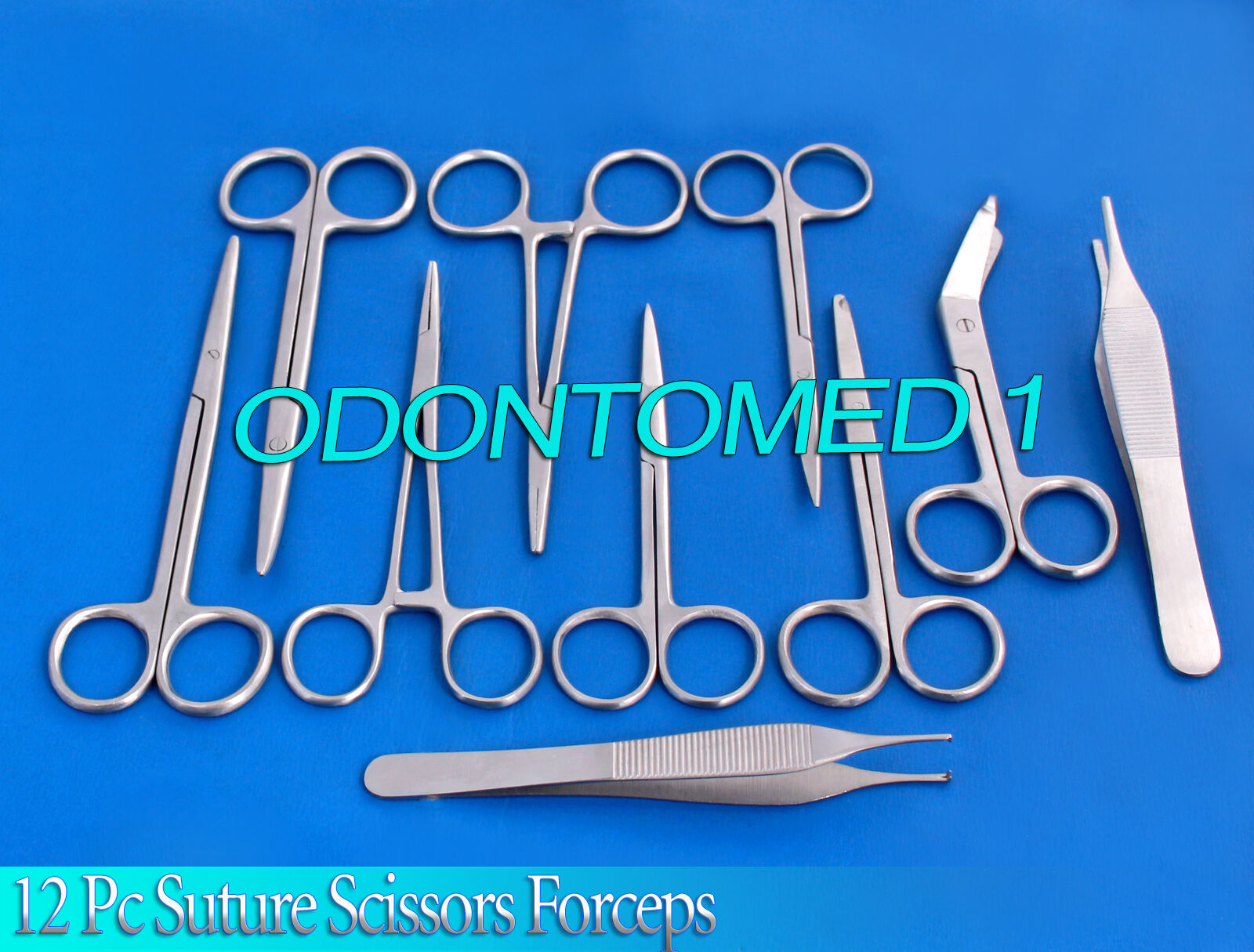 12-Pc-Suture-Scissors-Forceps-Hemostats-Needle-Holders-Ds-1227-125578175796