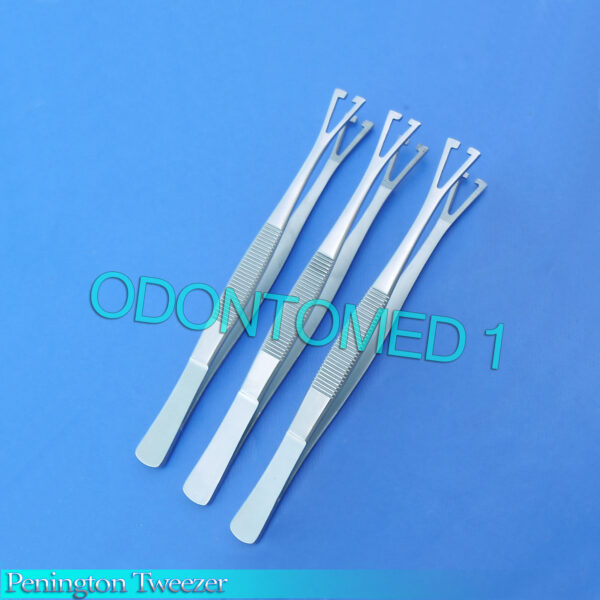 12 Penington Tweezer Slloted 6" Piercing KIT Tools Surgical TATTOO Art Pliers