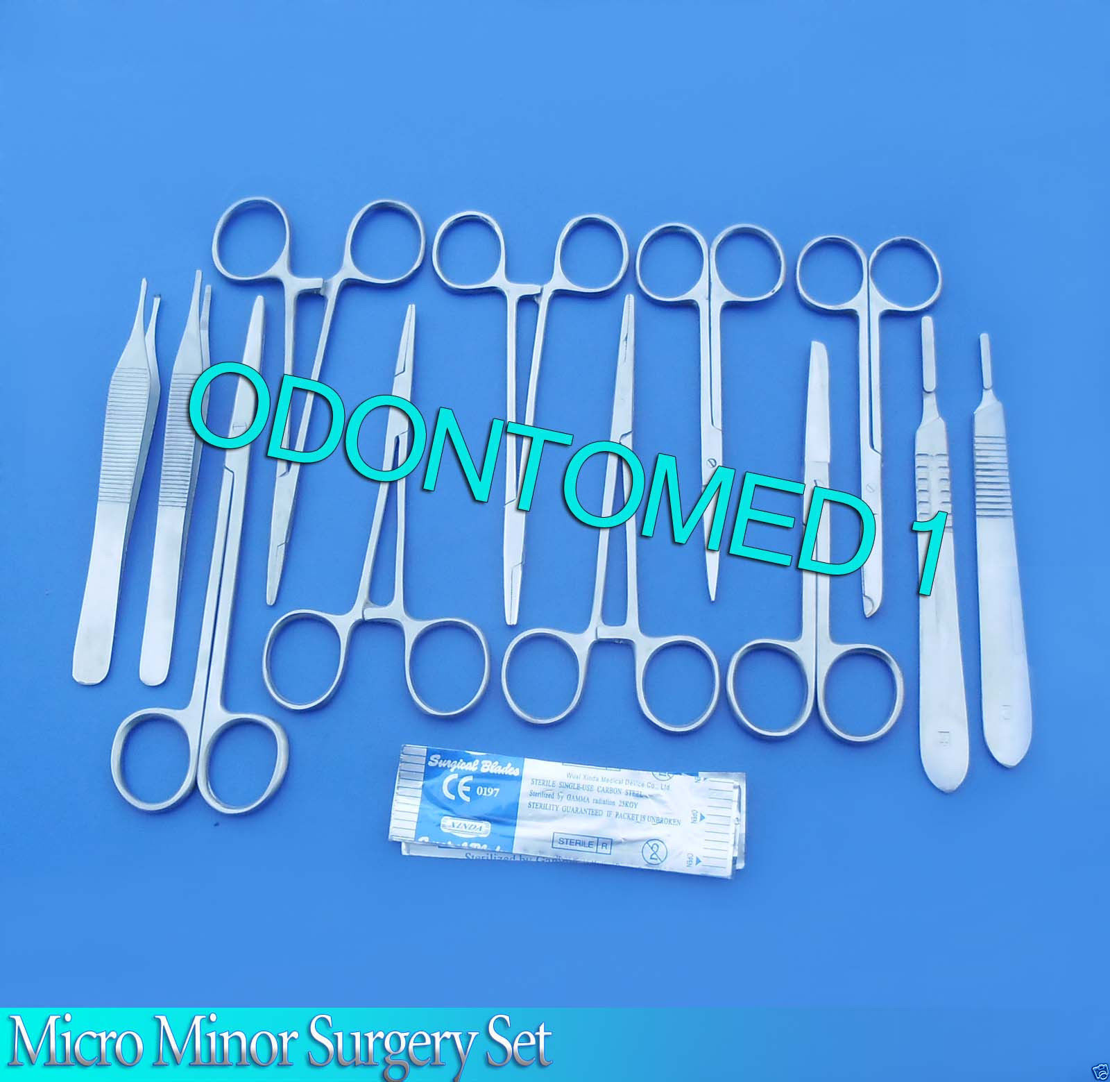 13-PC-OR-GRADE-MINOR-MICRO-SURGERY-SUTURE-STUDENT-SURGICAL-SET-KIT-INSTRUMENTS-115578672756