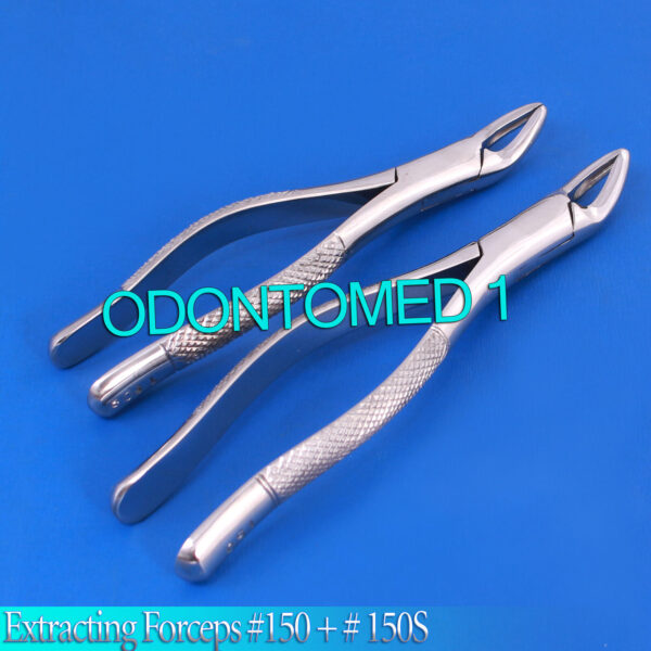 2 O.R GRADE DENTAL TOOTH SURGERY EXTRACTING EXTRACTION FORCEP # 150 + 150S