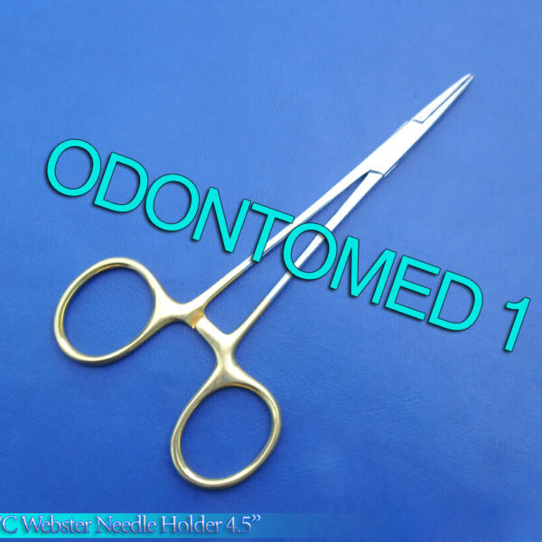3 T/C WEBSTER NEEDLE HOLDER 4.5" SMOOTH SURGICAL DENTAL