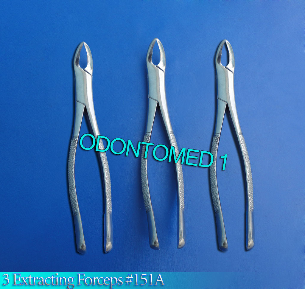 3-Tooth-Extraction-Forcep-151A-Surgical-Dental-Instrument-111106325856