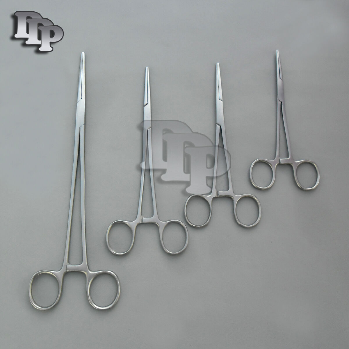 4-PC-LOCKING-FORCEPS-STRAIGHT-HEMOSTATS-SET-371280329576