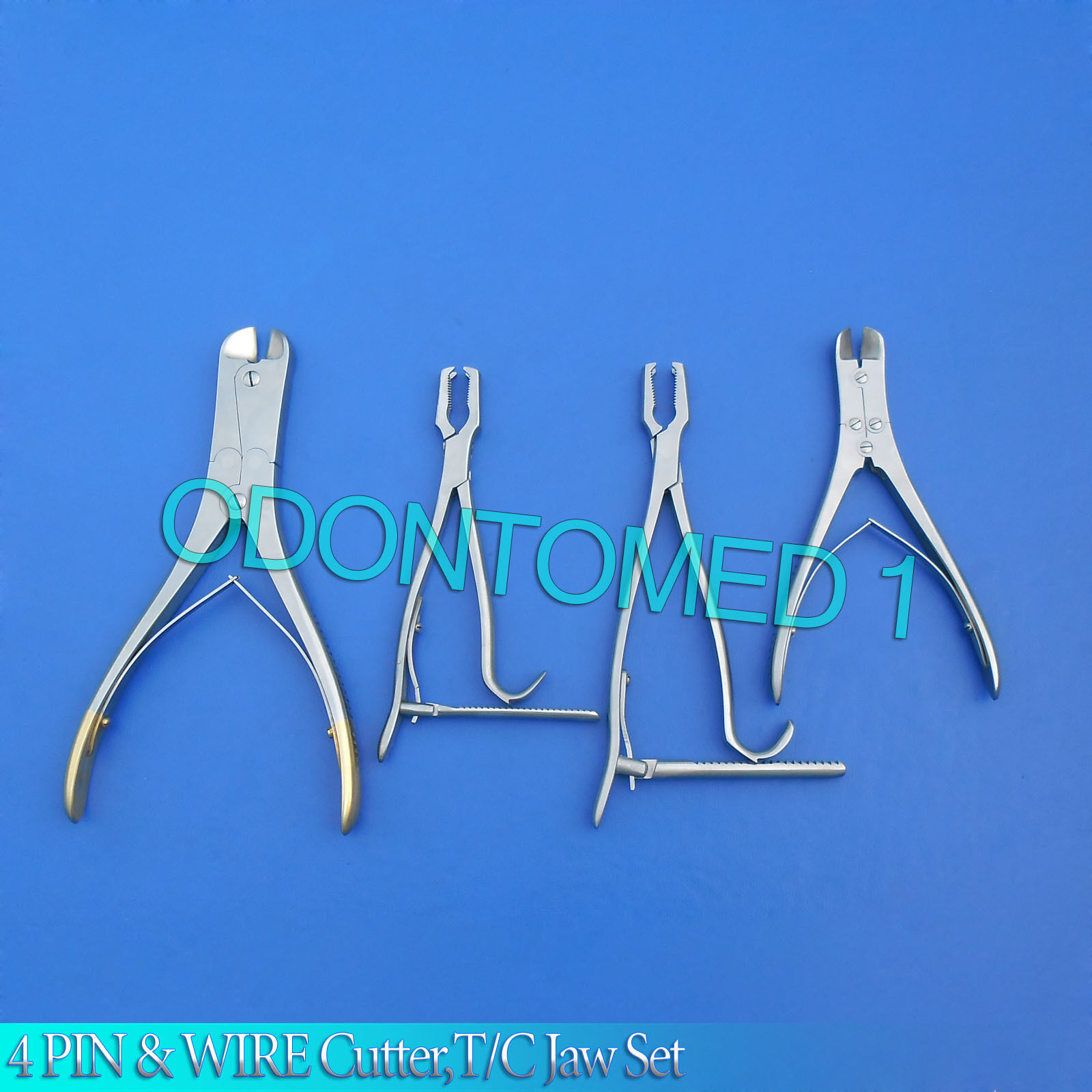 4-PIN-WIRE-CutterTC-Jaw-Orthopedic-Surgical-Pliers-Veterinary-Special-Tools-111177088776