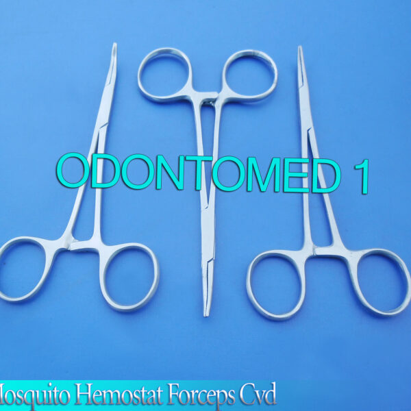 50 Pcs Mosquito Hemostat Locking Micro Forceps Curved Fine Point 5" Serrated